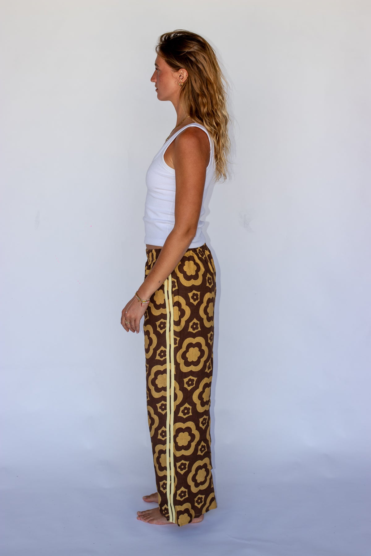 100% Linen Pant - Bloomin Groover PLOW SURF CO x LOCOLINEN Collab