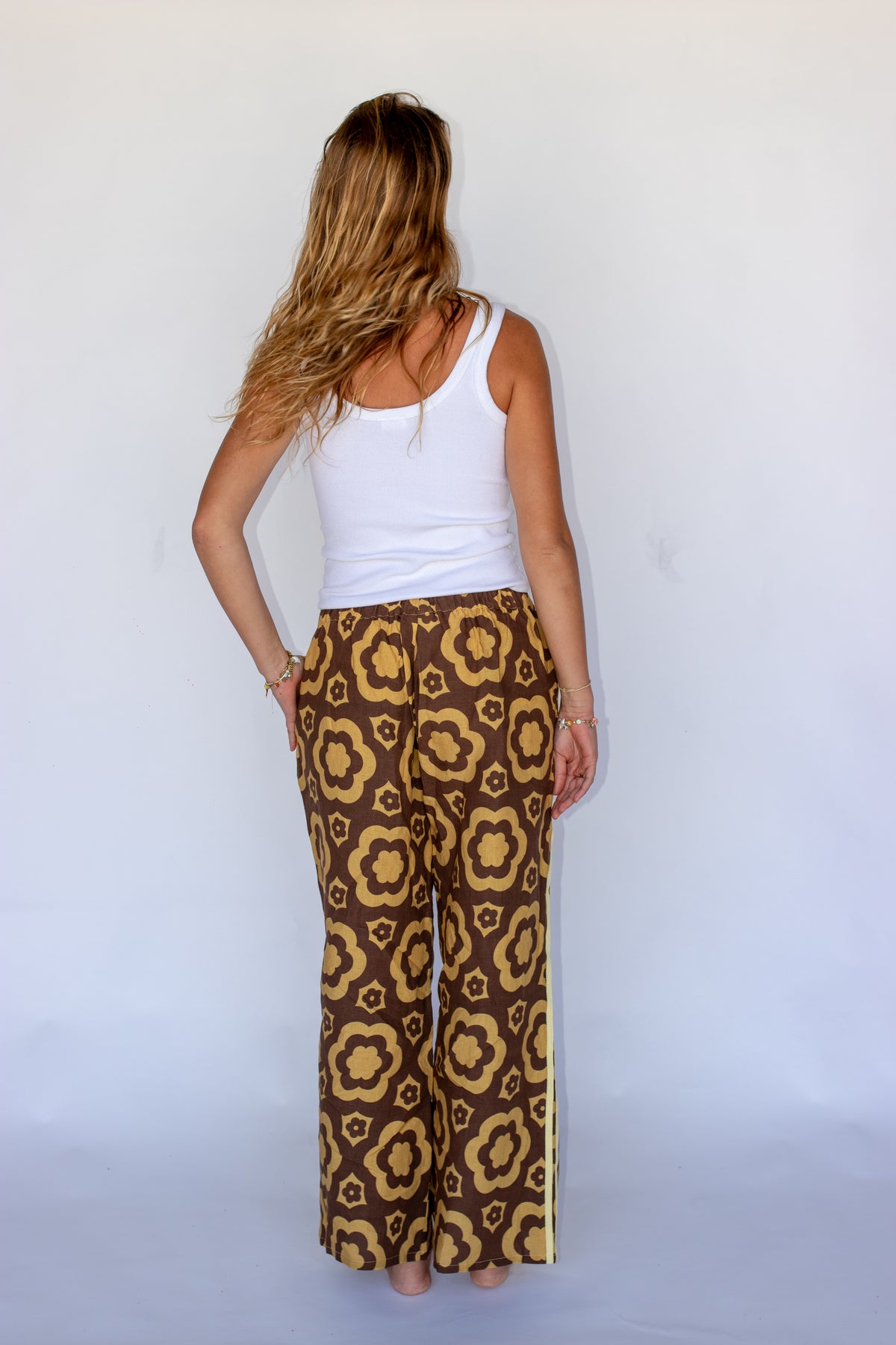 100% Linen Pant - Bloomin Groover PLOW SURF CO x LOCOLINEN Collab