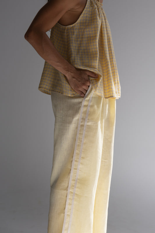Linen Pant - Butter