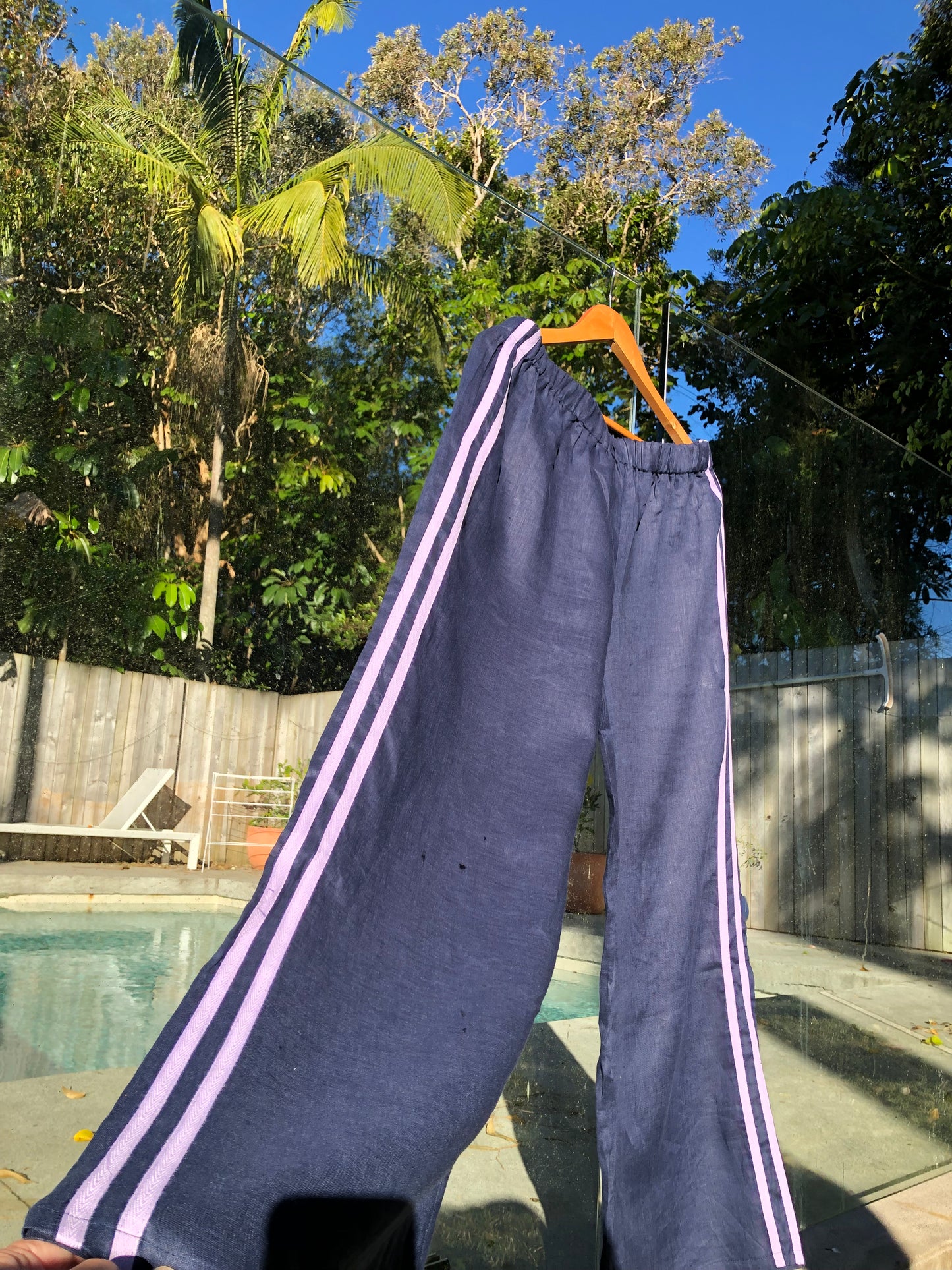 Locolinen Pant - Navy