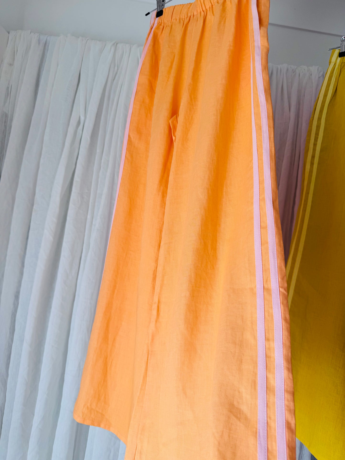 Linen Pant - Peach