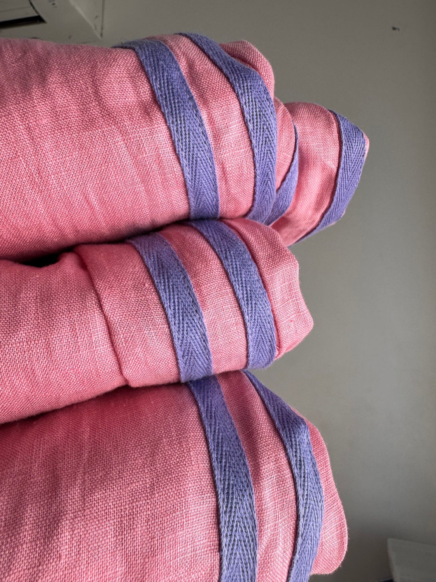 Linen Pant - Musk Pink