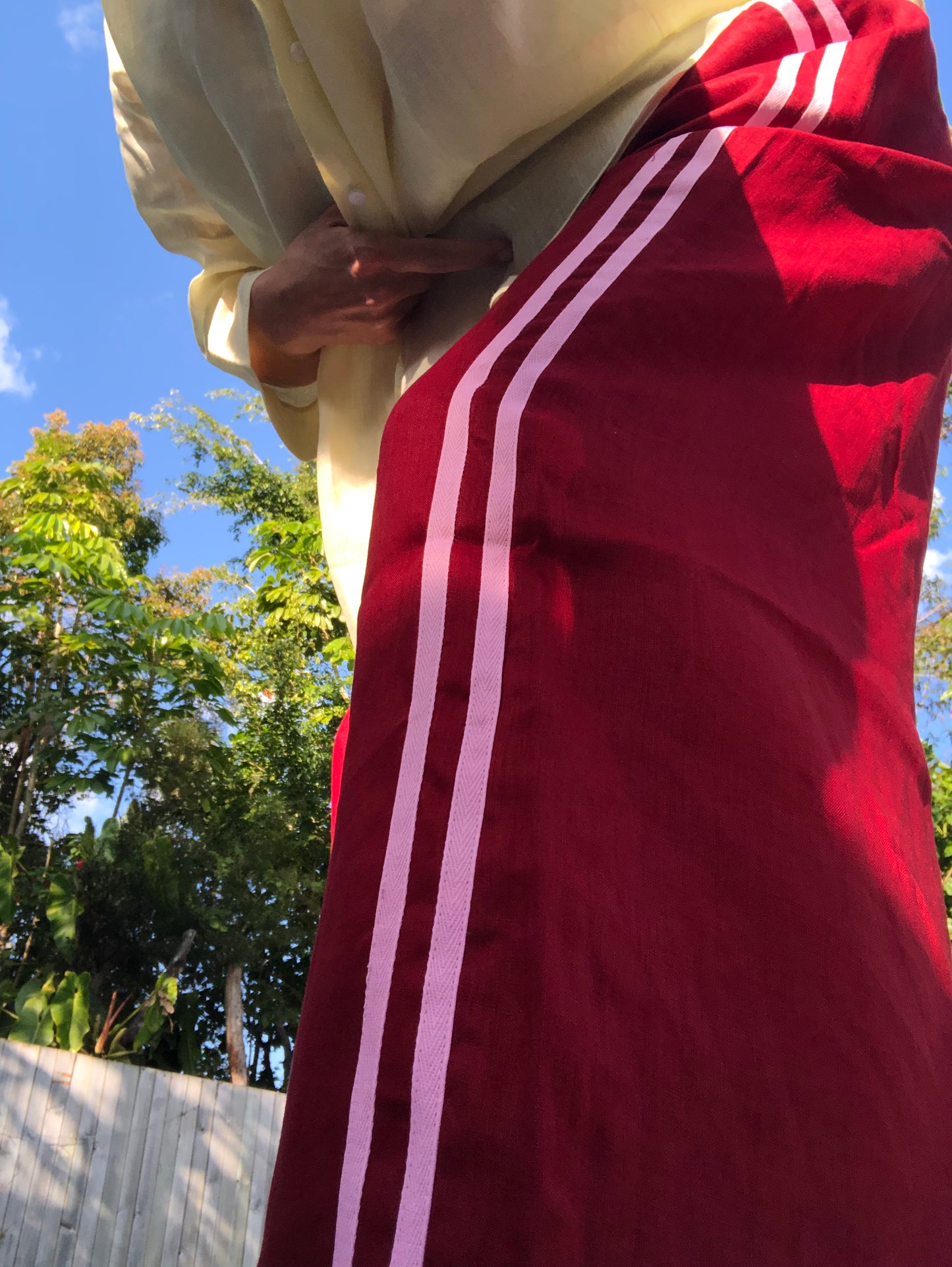Locolinen Pant - Burgundy