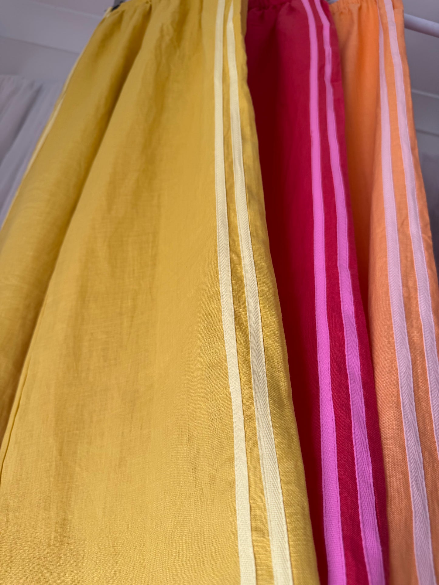Linen Pant - Mustard