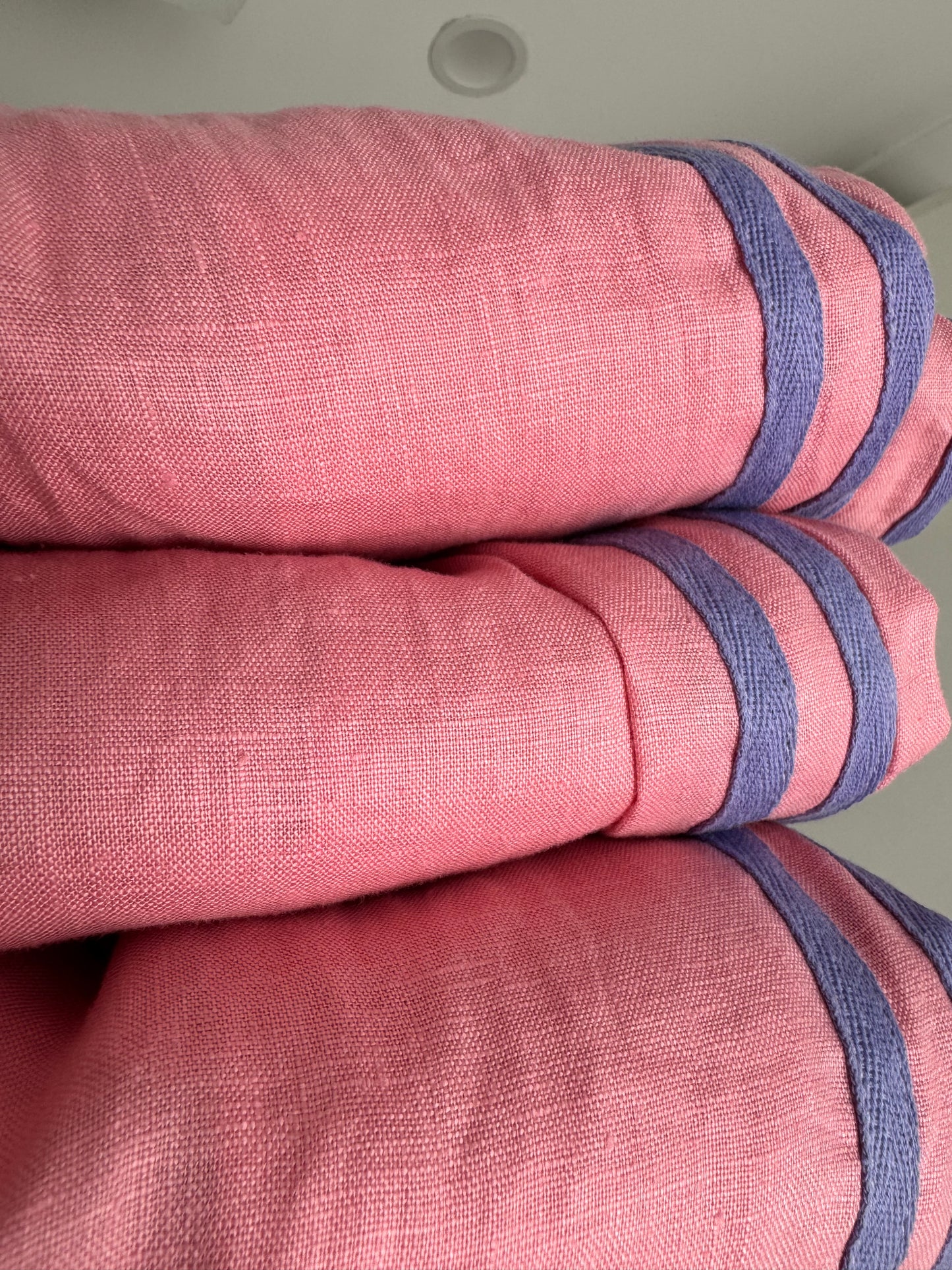 Linen Pant - Musk Pink
