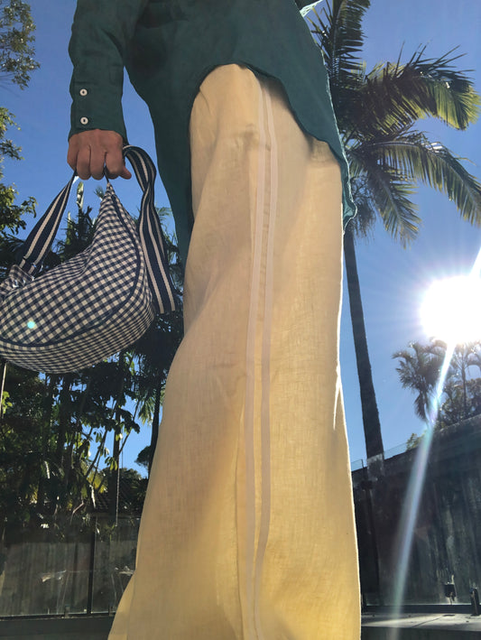 Locolinen Pant - Butter